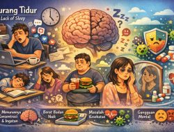 Apa dampak kurang tidur kronis terhadap kesehatan mental